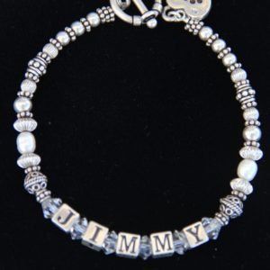 customized dog name bracelet