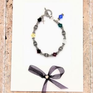 ss spiritual bracelet on card