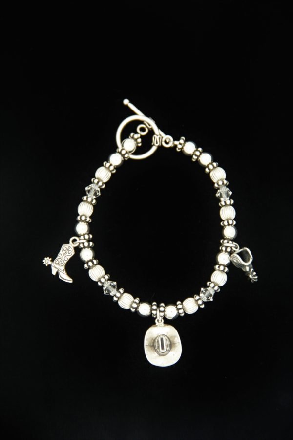 3 charm bracelet 6852