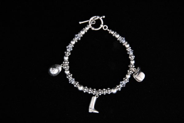 english 3 charm bracelet 9003